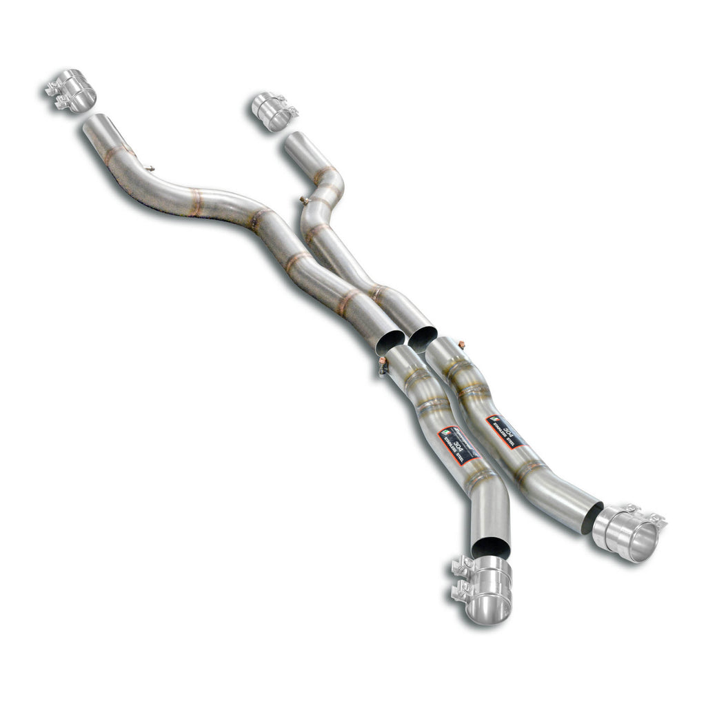 Supersprint Twin Pipe Resonator Delete Package (for OEM Muffler) – BMW M2 (G87) S58