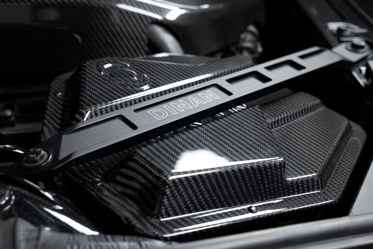 Dinan Gloss Carbon Fiber Cold Air Intake - Toyota GR Supra and BMW Z4 - view 5