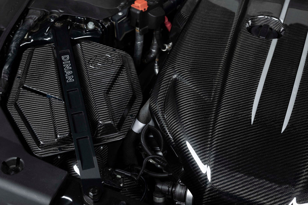 Dinan Gloss Carbon Fiber Cold Air Intake - Toyota GR Supra and BMW Z4 - view 4
