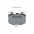 Textar 2242501 front brake pad set
