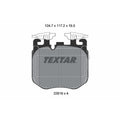 Textar 2261801 front brake pad set