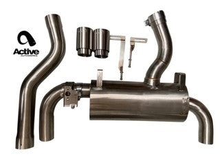 Active Autowerke valved rear exhaust for BMW F3x 340i/440i