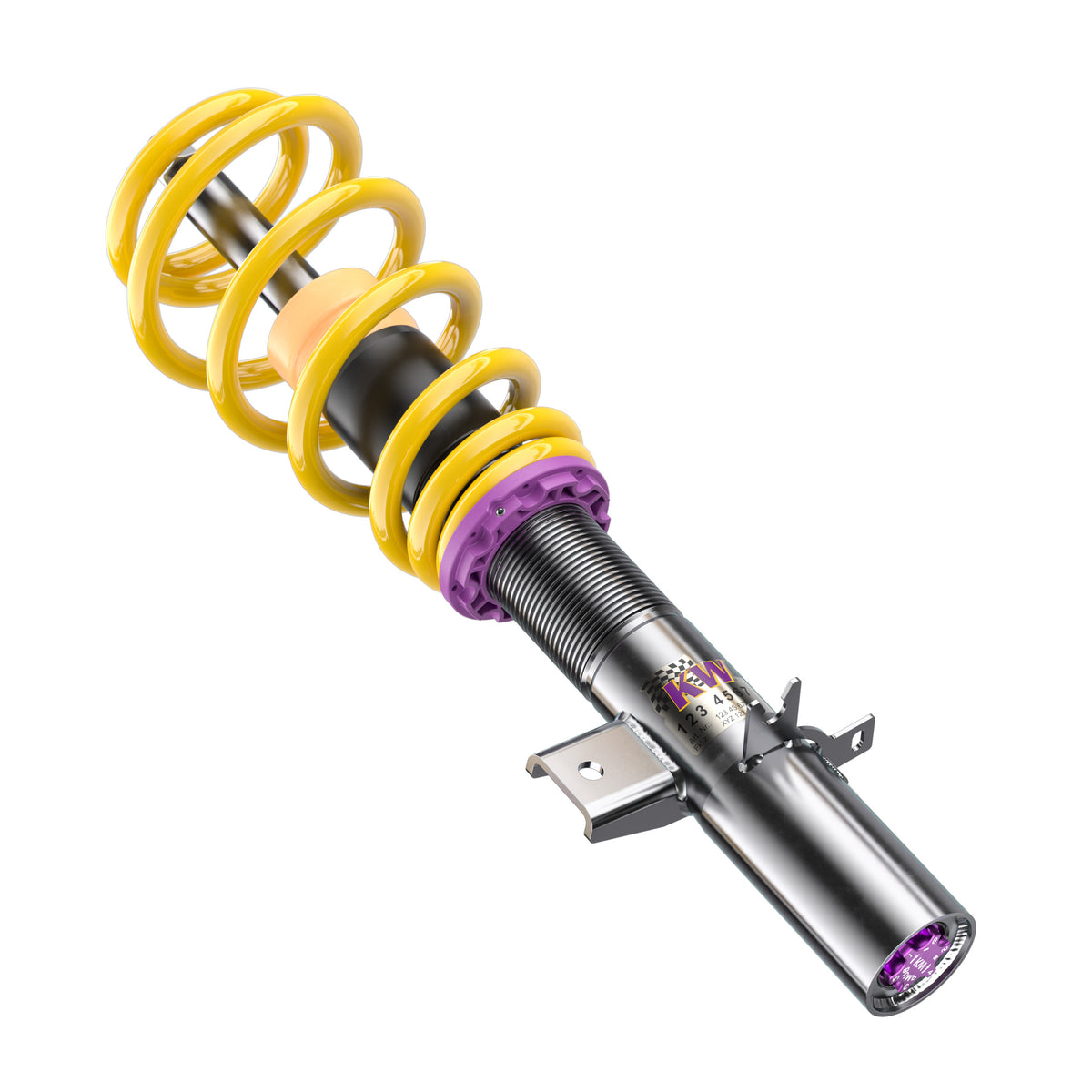 KW V3 Coilover Kit compression adjuster detail