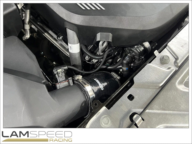 MST Turbo Inlet Kit OEM airbox installed