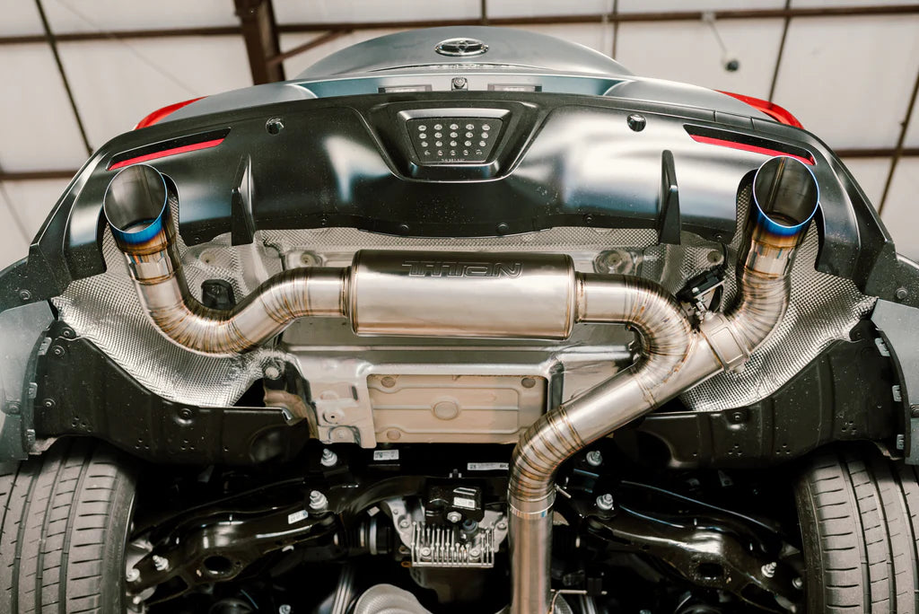 Titan Motorsports Full Titanium Valved Exhaust System - Toyota GR Supra (A90/A91) - view 2