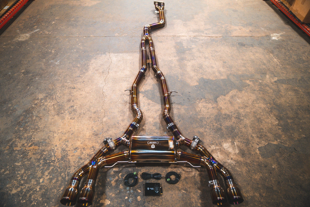 Valvetronic Designs X3M X4M exhaust detail