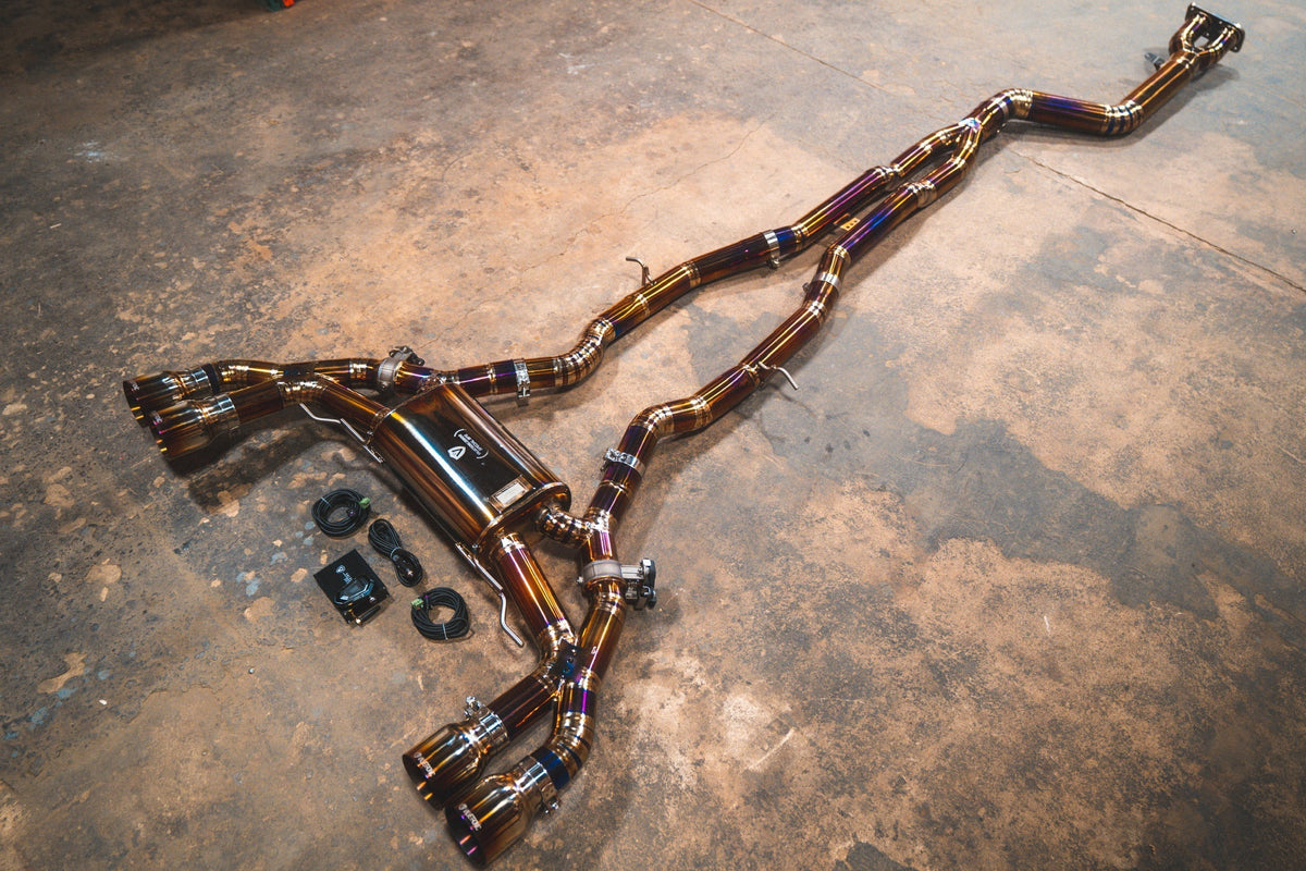 Valvetronic Designs X3M X4M exhaust detail