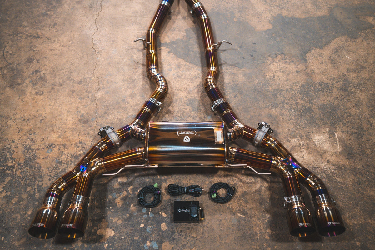 Valvetronic Designs X3M X4M exhaust detail