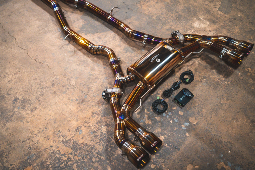 Valvetronic Designs X3M X4M exhaust detail
