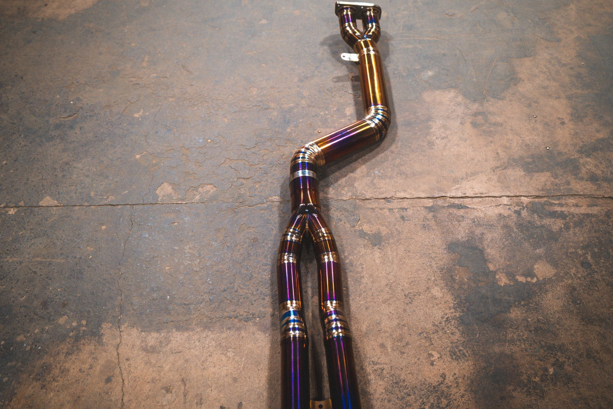 Valvetronic Designs X3M X4M exhaust detail