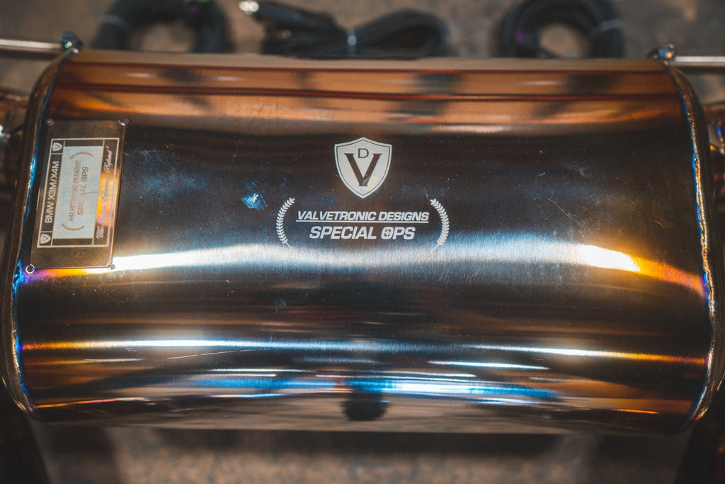 Valvetronic Designs X3M X4M exhaust tips
