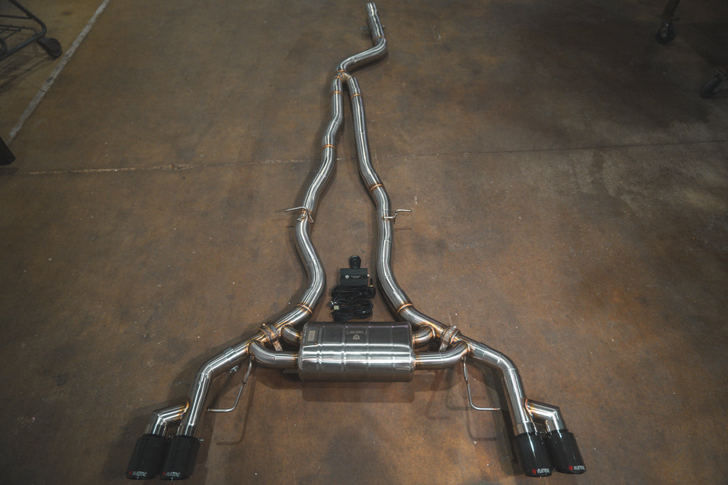 Valvetronic Designs Valved Sport Exhaust BMW X3 X4 M40i G01 G02