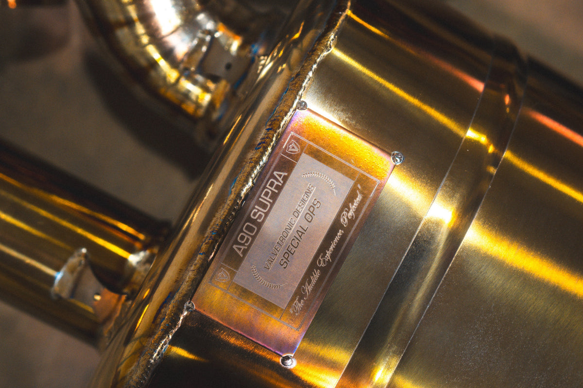 Valvetronic Designs Supra A90 exhaust tips