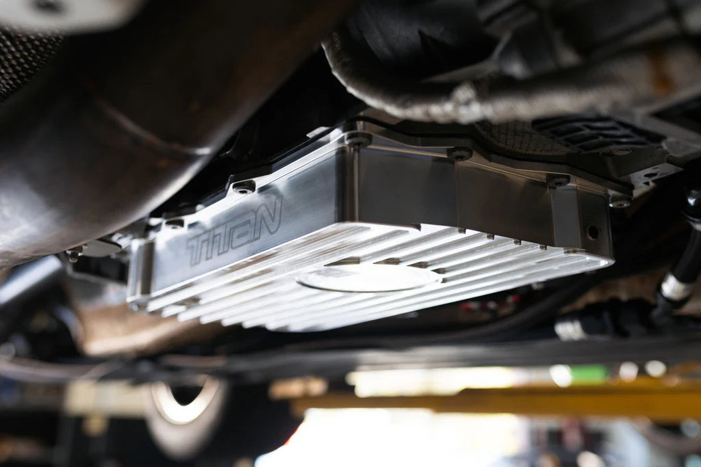 Titan Motorsports Billet Transmission Pan - ZF 8-Speed (8HP45/845RE/8H50/850RE/8HP70/8HP75) - view 3