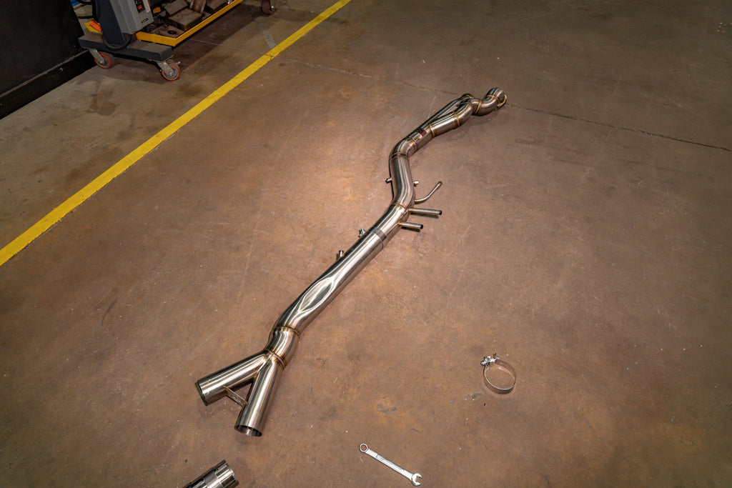Valvetronic Designs G8X M3 M4 equal length exhaust