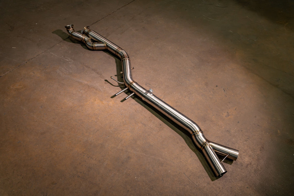 VD G8X equal-length exhaust tips