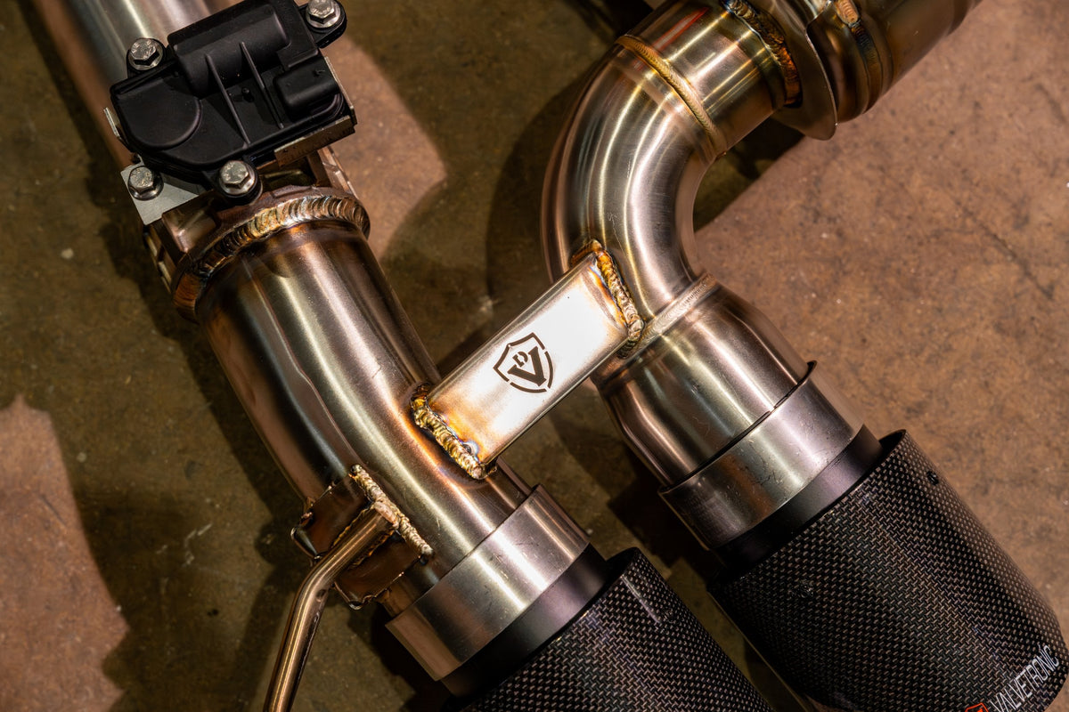 Valvetronic Designs G8X M3 M4 equal length exhaust