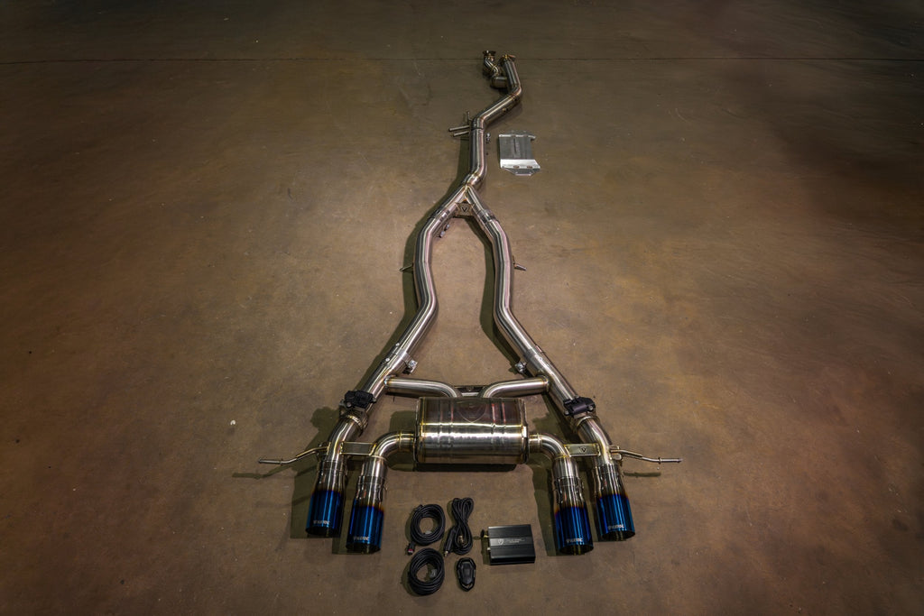 VD G8X equal-length exhaust detail 6