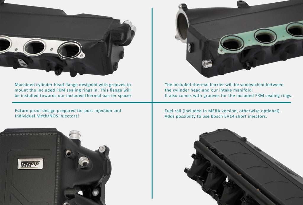 do88 Charge Cooler Manifold – BMW B58/S58 & Toyota Supra
