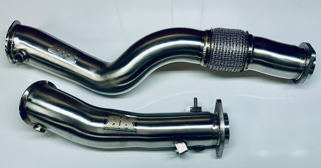 RK Autowerks S58 Catless Downpipes - G80/G82 M3 & M4 - view 2