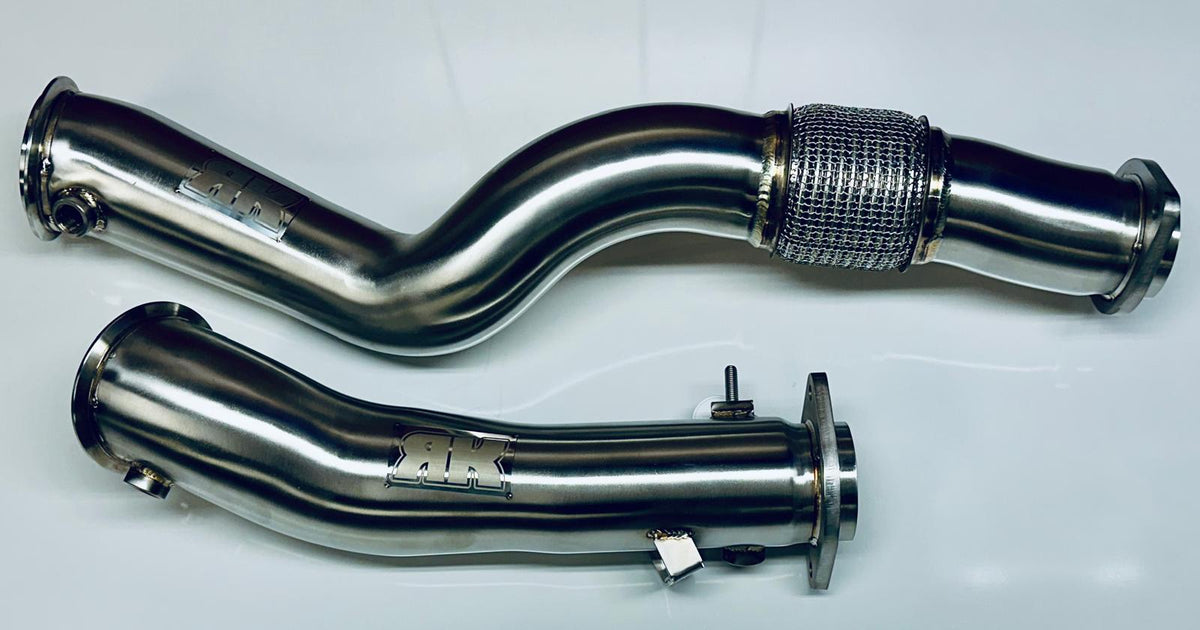 RK Autowerks S58 Catless Downpipes - G80/G82 M3 & M4 - view 3