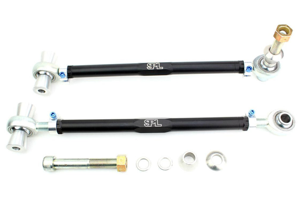 SPL Front Tension Rod - rotating clamp and FK rod end detail