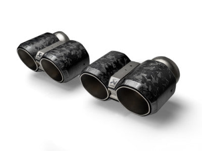 Akrapovic Forged Carbon Fiber Tail Pipe Set BMW G8X M2 M3 M4