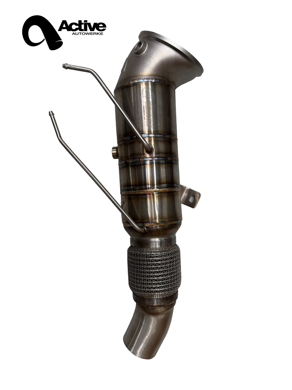 Active Autowerke GESI catted downpipe for BMW B58N M340i/M440i (2025+)