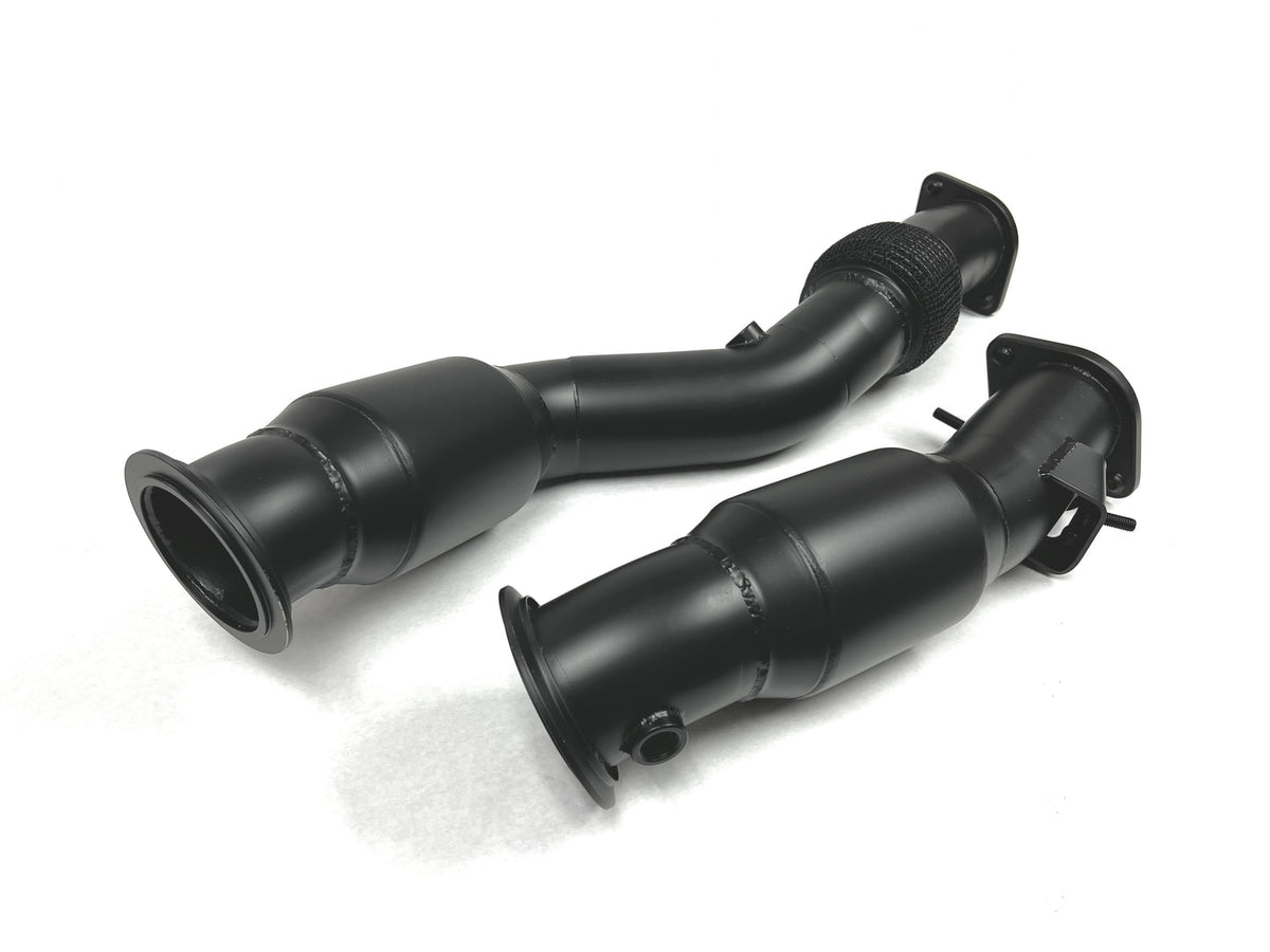 Evolution Racewerks Sports Series High Flow Catted Downpipes - S58 (M2/M3/M4)