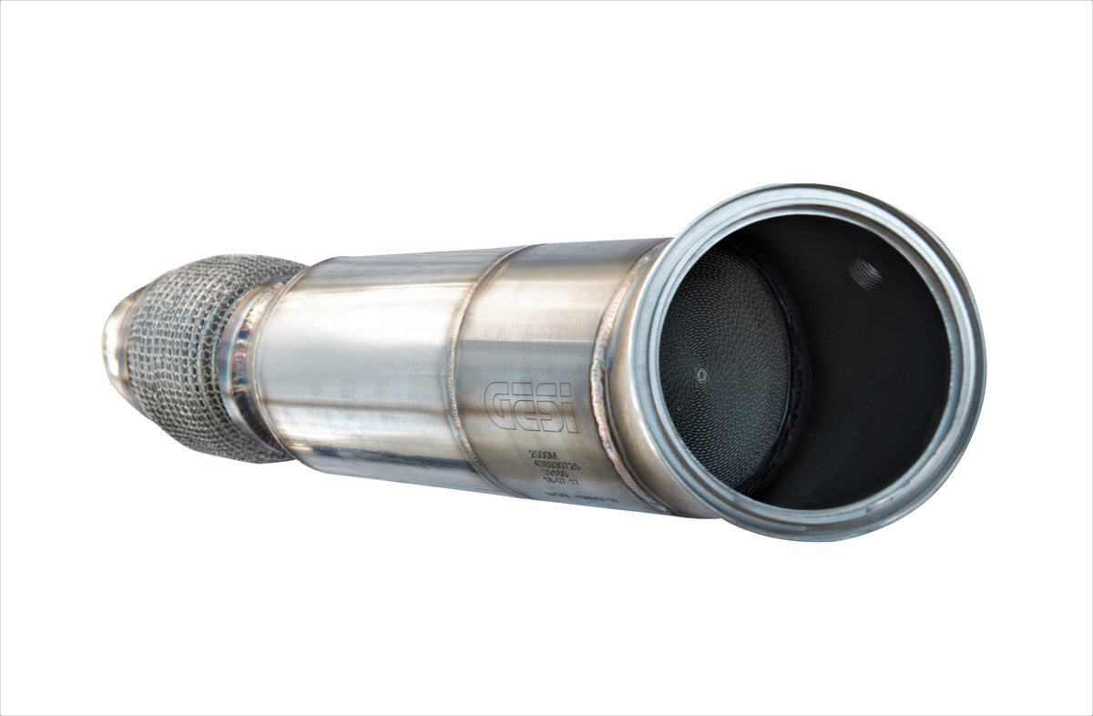 Active Autowerke Supra A90/A91 catted downpipe – view 4