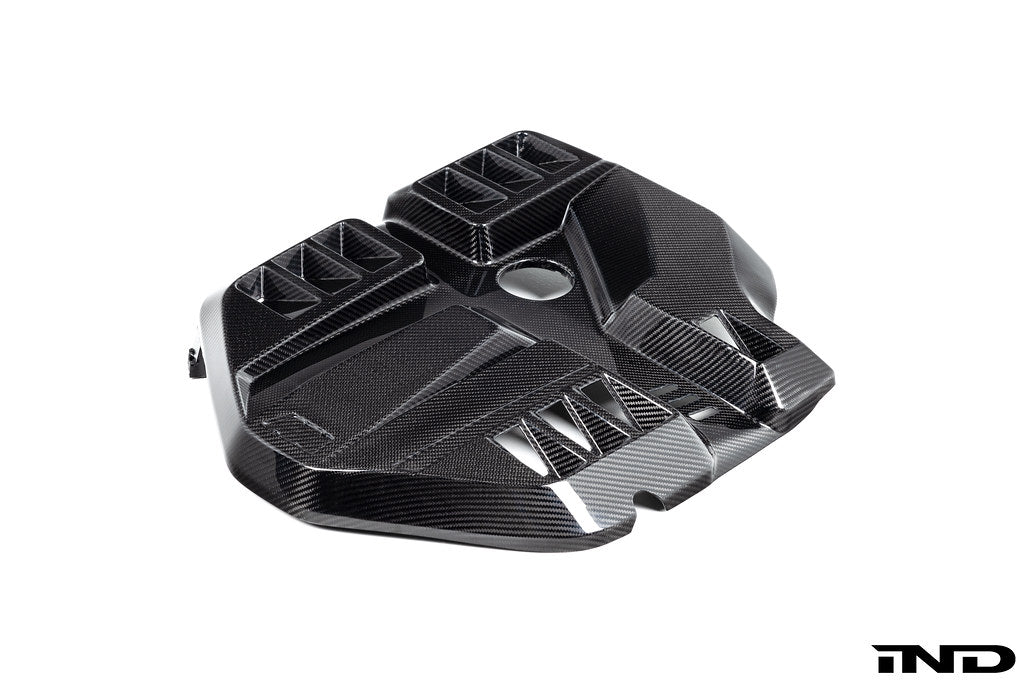 Eventuri G8X S58 engine cover venting detail