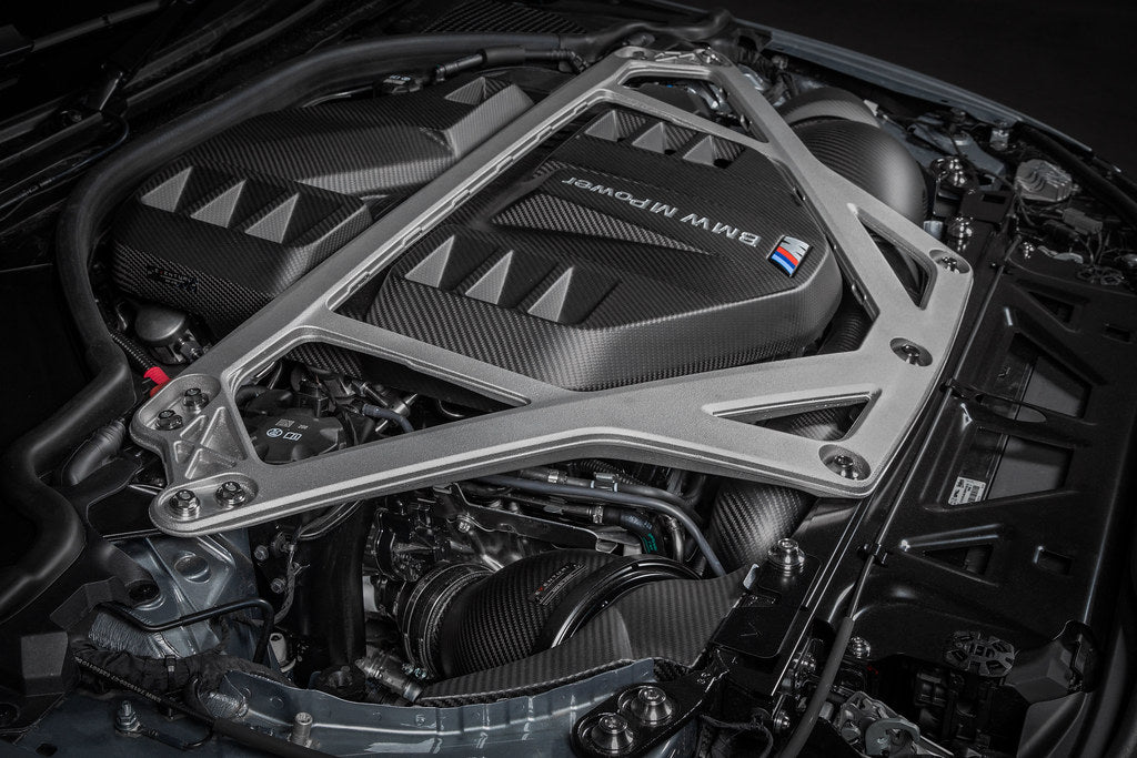 Eventuri G8X S58 matte engine cover detail