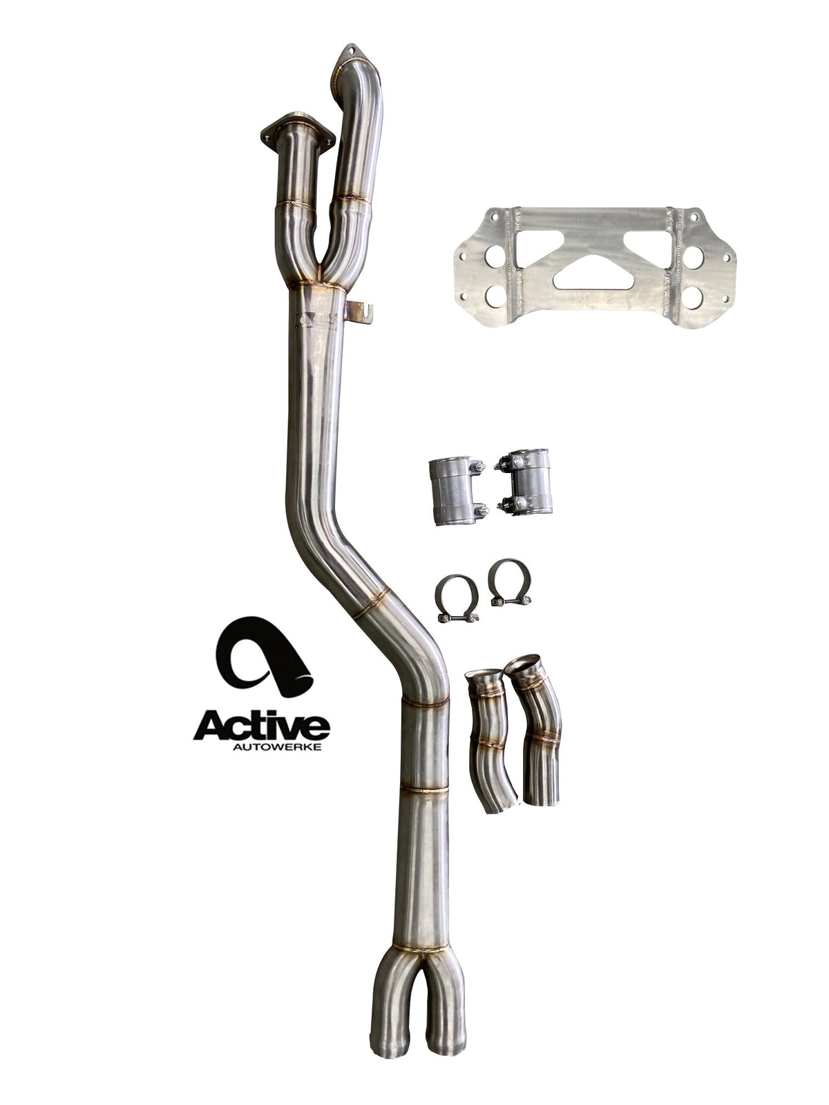 Active Autowerke single mid-pipe for BMW G80/G82 M3/M4