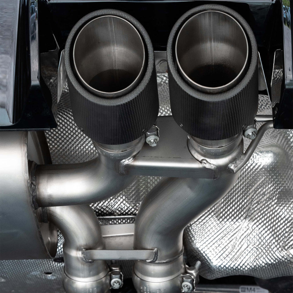 Remus M2 G87 racing axle-back detail 3