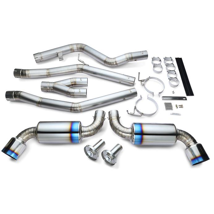 Tomei Full Titanium Muffler Kit Type D Dual Exit for Toyota GR Supra