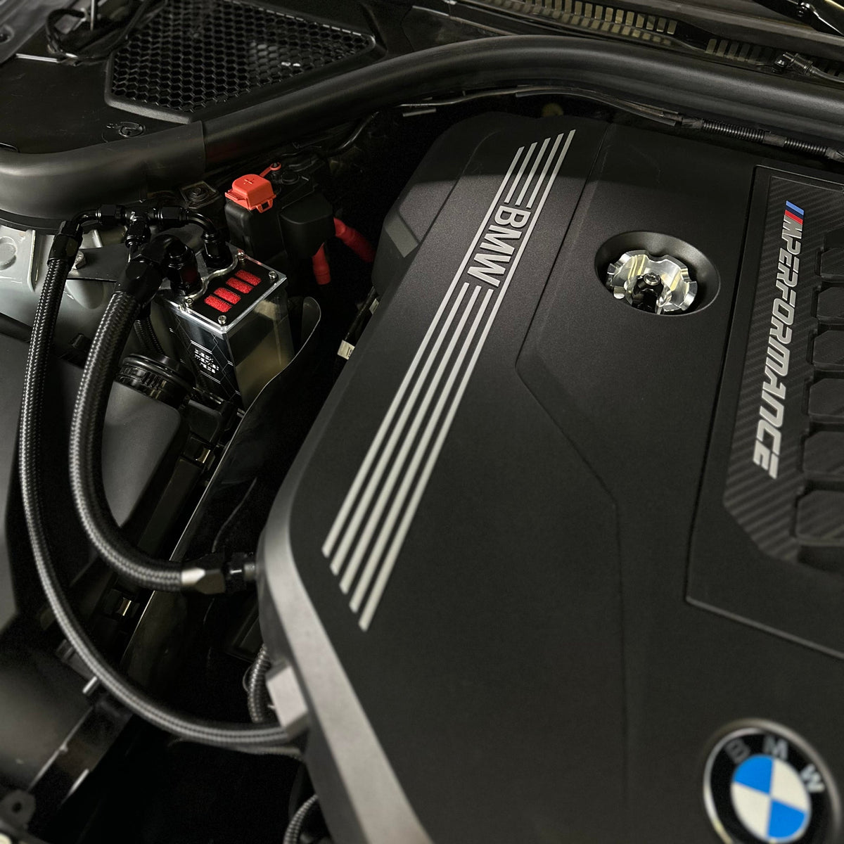 Black Market Race Gen 2 B58 Catch Can Kit (A90/A91 Supra and BMW G-Chassis) - view 5